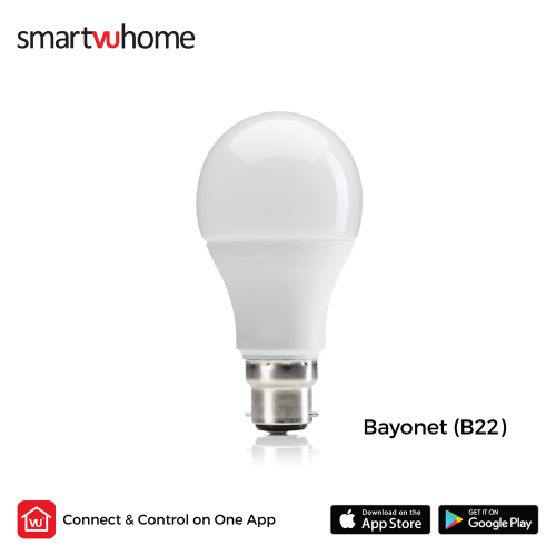 SmartVU Home™ Smart Bulb - 9w Cool - Warm White (Wifi-B22)