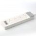 SmartVU Home™ Smart 4 Way Power Board With 2 USB Ports